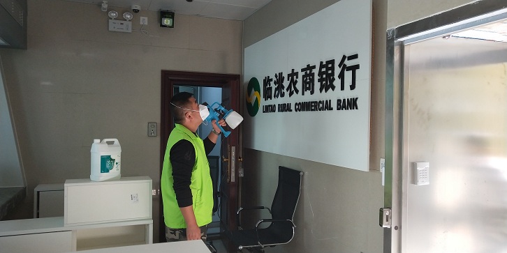 銀行形象墻全方位噴涂施工 銀行形象墻全方位噴涂施工