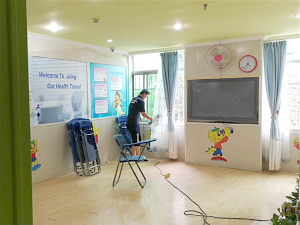 教室窗簾布藝噴涂施工 教室窗簾布藝噴涂施工