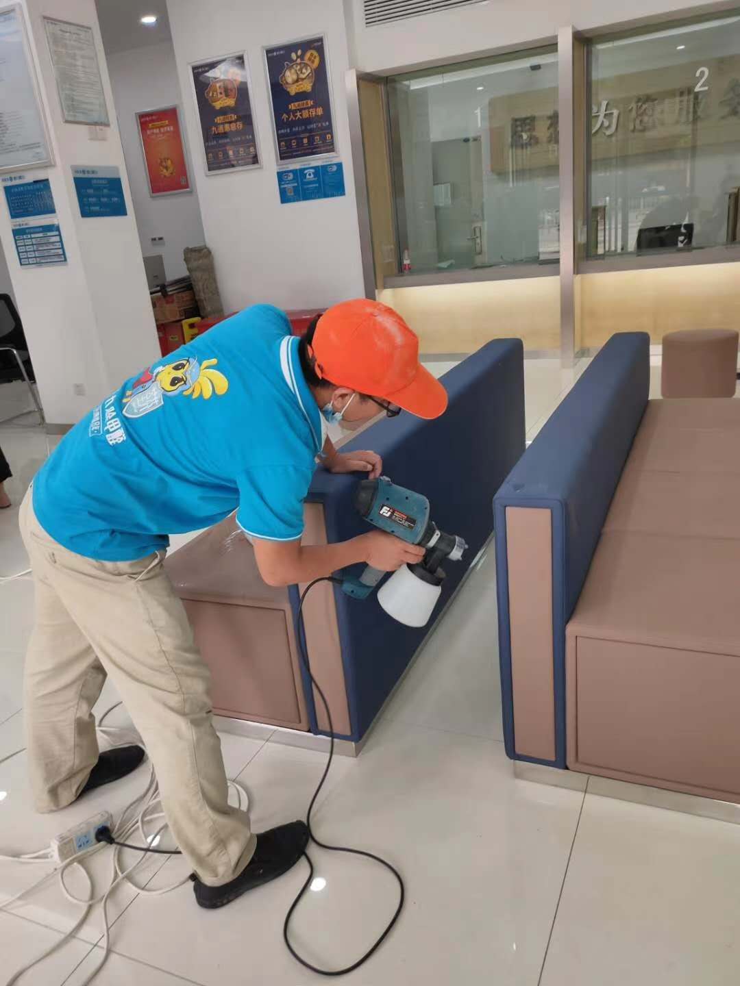 沙發(fā)等公共區(qū)域除甲醛施工 沙發(fā)等公共區(qū)域除甲醛施工