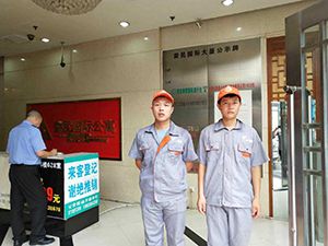 榮民國際大廈小區(qū)荃芬除甲醛施工案例