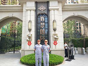 萬科翡翠國際荃芬除甲醛施工案例