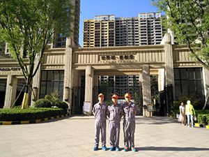 金輝世界城香榭里荃芬除甲醛施工案例