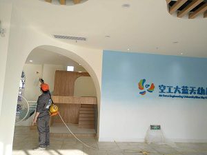 西工大空軍幼兒園荃芬除甲醛施工案例