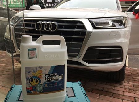 奧迪車內(nèi)空氣治理施工案例