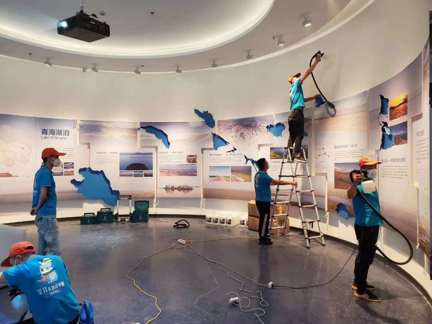 青海省自然資源博物館除甲醛施工