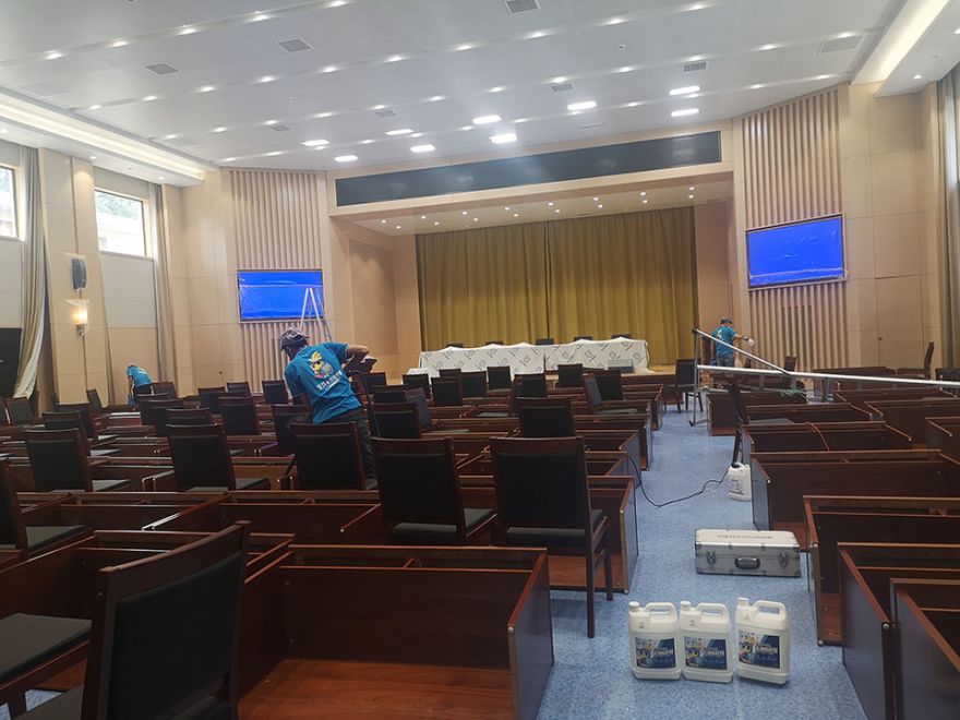 渭南政府機關(guān)辦公室除甲醛施工